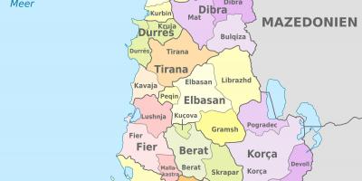 Kart Albaniyanın siyasi